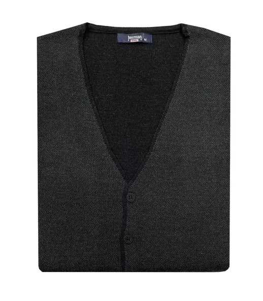 Regular Fit Erkek Düğmeli Triko Yelek-6909