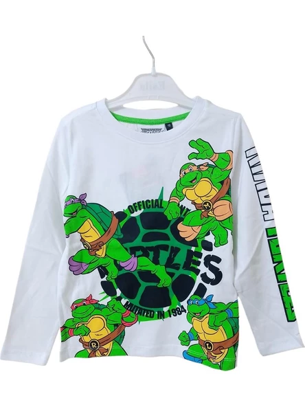 Turtles Uzun Kollu Çocuk Tişört - Resim 3