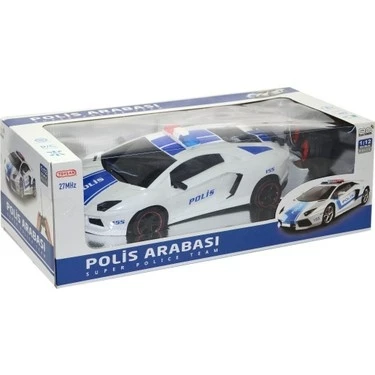Toysan 13 Kumandalı Şarjlı Polis Arabası 1:12 - 3