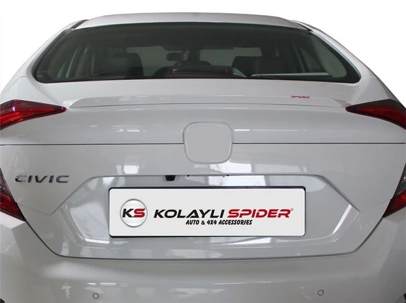 Honda Civic 10 Spoiler Bagaj Gt Md:1 Abs 2016 ve Sonrası - 2