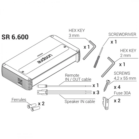 Özenhifi'den Audison Compact Sr 6.600 - 4