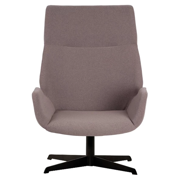 Plain R Kahverengi Kumaş Makam Koltuğu