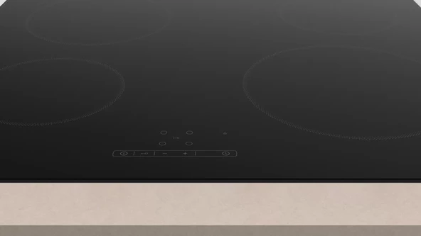 Profilo OR06ET011 Siyah Seramik Elektrikli Ankastre Ocak - Resim 2