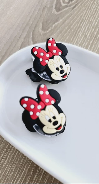 Minnie Mandallı Kız Çocuk Toka 2li - 2