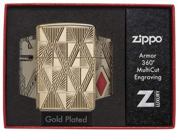 Zippo Çakmak 29671 Luxury Diamond Design - 5