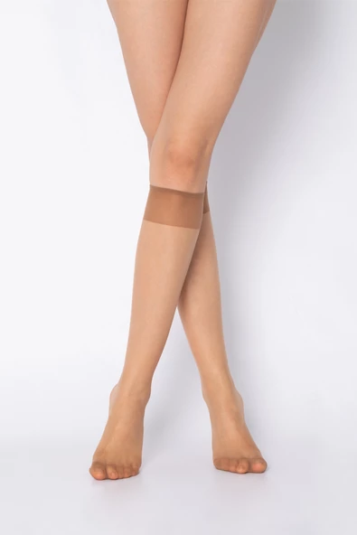 DoReMi Parlak İnce Dizaltı Çorap Isıs - Resim 7