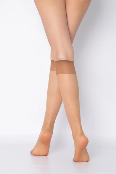 DoReMi Parlak İnce Dizaltı Çorap Isıs - Resim 8