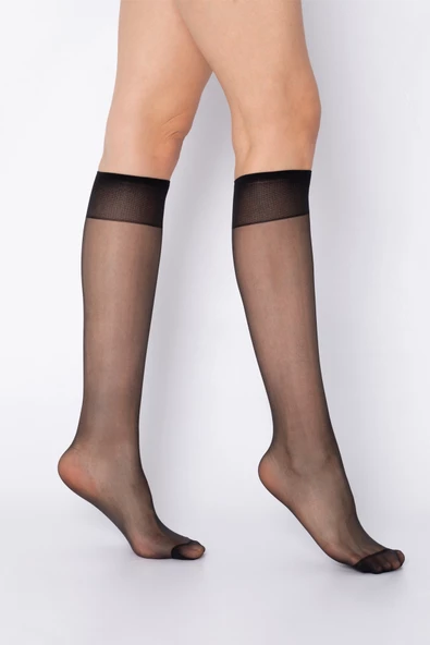 DoReMi Parlak İnce Dizaltı Çorap Isıs - Resim 4