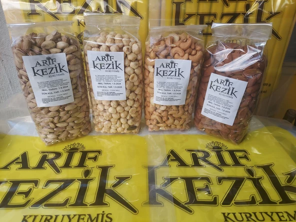 1 KG 4'LÜ PAKET LÜKS KARIŞIK KURUYEMİŞ - 3