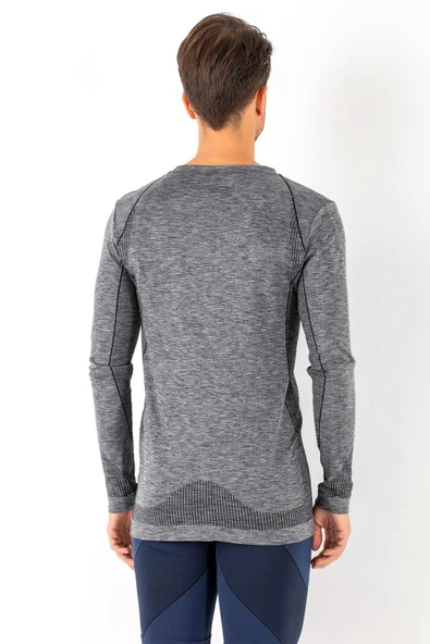 MioFit Erkek Active Wear Uzun Kollu Spor Tişört - 7