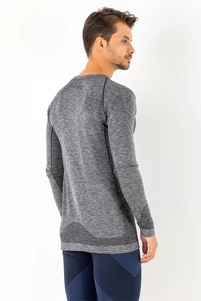 MioFit Erkek Active Wear Uzun Kollu Spor Tişört - 6