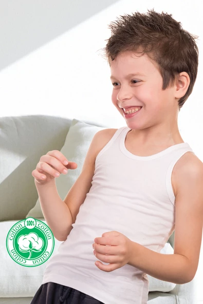 Miorre %100 Pamuk Comfort Erkek Çocuk Atlet