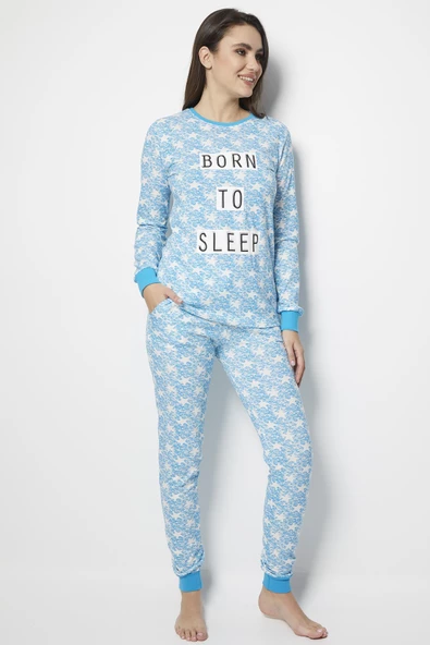 DoReMi Born to Sleep Bayan Pijama Takımı - 6