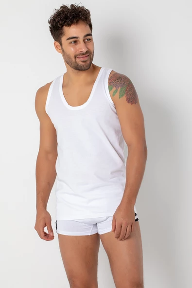 Miorre %100 Pamuk Comfort Erkek Atlet - 8