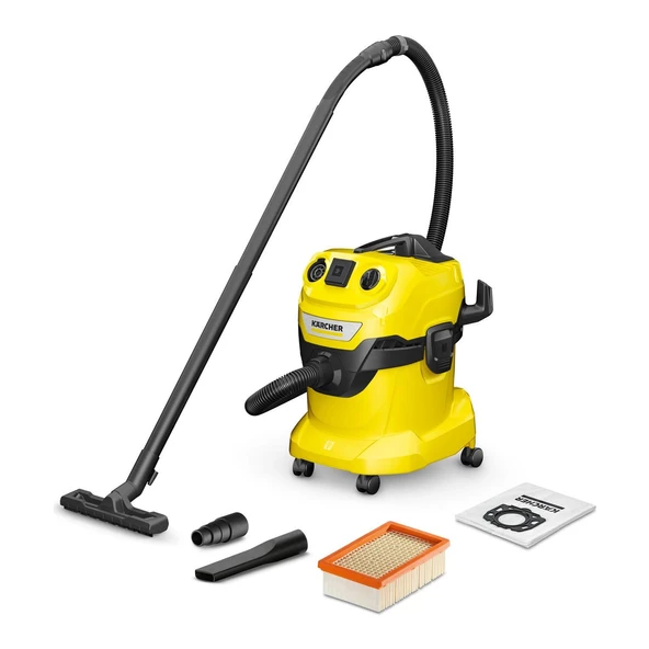 Karcher WD 4 P V-20/5/22 1000 W Islak Kuru Elektrikli Süpürge