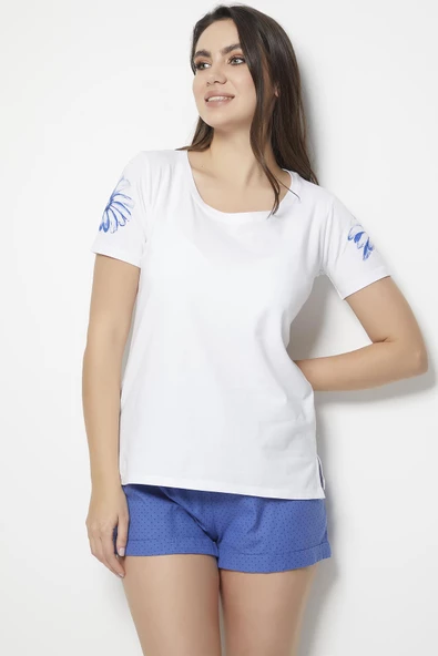Doremi Deap Blue Şortlu Takım - 5