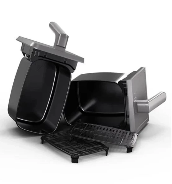 Blaupunkt D7800 Taste Master Çift Hazneli Air Fryer 4+4 Lt Yağsız Fritöz - 4