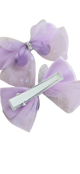 Kelebekli Kız Çocuk Toka 2li - Resim 12