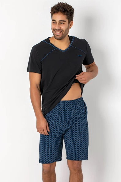 DoReMi Kısa Kollu Erkek Pijama Takımı - 4