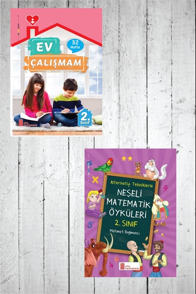 2.Sınıf Ev Çalışmalarım+ Neşeli Matematik Öyküleri