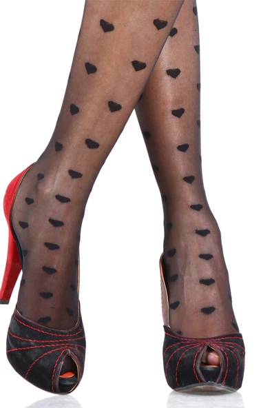 Desenli Dizaltı Çorap Emesta - Resim 6