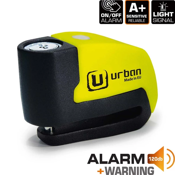URBAN SECURITY UR6 ALARMLI DISK KILIDI  6mm PİM