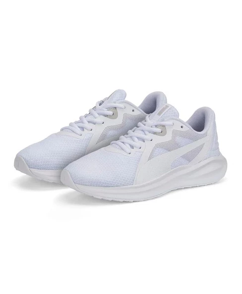 Puma Twitch Runner Unisex Beyaz Koşu Ayakkabısı 37628903 - 2