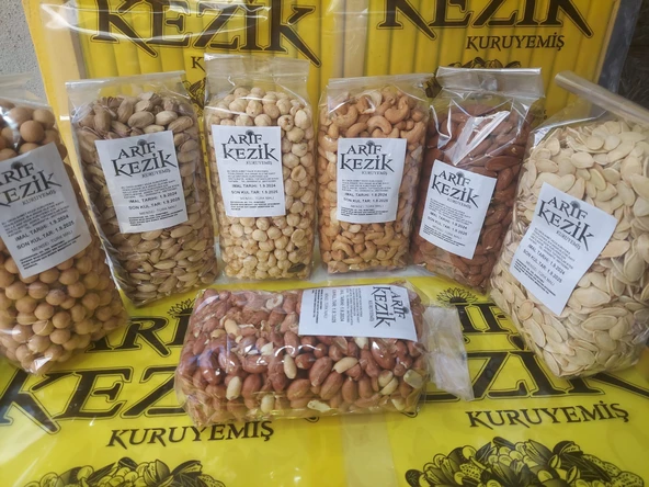 3500GR 7'Lİ PAKET LÜKS KARIŞIK KURUYEMİŞ - 2
