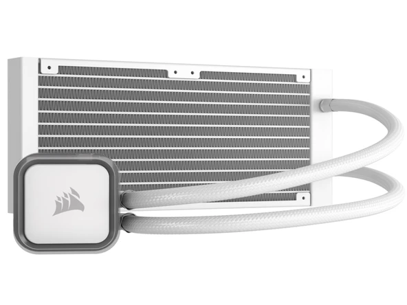 Corsair iCUE H100i RGB Elite White 240 mm Intel(1700p)-AMD Uyumlu Sıvı Soğutucu (CW-9060078-WW) - 3