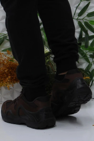 Scooter P1493 Kahve Outdoor Ayakkabı Orijinal Ürün Hakiki Deri Su Geçirmez Erkek Ayakkabı - 4