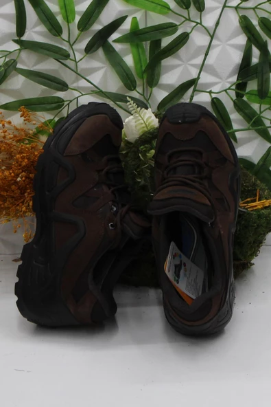 Scooter P1493 Kahve Outdoor Ayakkabı Orijinal Ürün Hakiki Deri Su Geçirmez Erkek Ayakkabı - 5