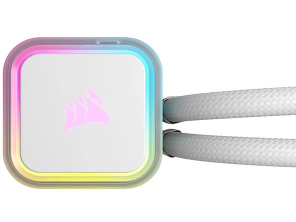 Corsair iCUE H150i RGB Elite White 360 mm Intel(1700p)-AMD Uyumlu Sıvı Soğutucu (CW-9060079-WW) - 7