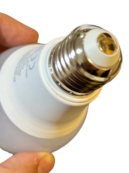 Philips 8W (60W) 6500K (Beyaz Işık) E27 Duylu Klasik Led Ampul (8 Adet) - Resim 5