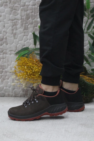 Scooter M4101 Kahve Outdoor Ayakkabı Orijinal Ürün Hakiki Deri Su Geçirmez Erkek Ayakkabı - 3