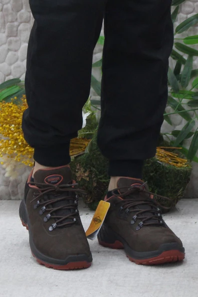 Scooter M4101 Kahve Outdoor Ayakkabı Orijinal Ürün Hakiki Deri Su Geçirmez Erkek Ayakkabı - 2