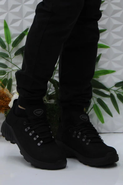 Scooter M4101 Siyah Outdoor Ayakkabı Orijinal Ürün Hakiki Deri Su Geçirmez Erkek Ayakkabı - 2