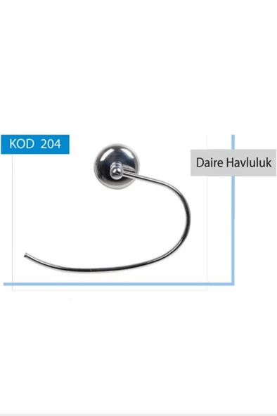 Daire Metal Havluluk Royaleks-TAÇ204 ürün görseli 1