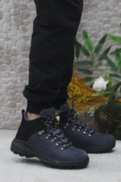 Scooter M4100 Gri Asfalt Anatomik Orijinal Ürün Hakiki Deri Su Geçirmez Erkek Bot ürün görseli