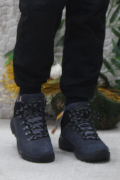 Scooter M4100 Gri Asfalt Anatomik Orijinal Ürün Hakiki Deri Su Geçirmez Erkek Bot - Resim 2