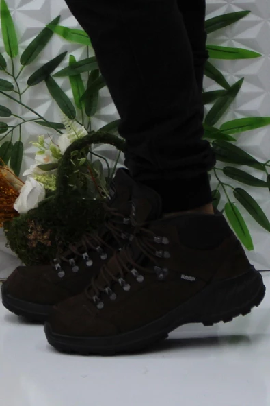 Scooter M4107 Kahve Anatomik Orijinal Ürün Hakiki Deri Su Geçirmez Erkek Bot - Resim 3