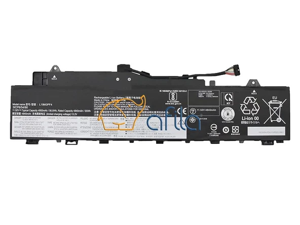 Lenovo ideaPad 5 82FE00K9TX Notebook Bataryası, Laptop Pili