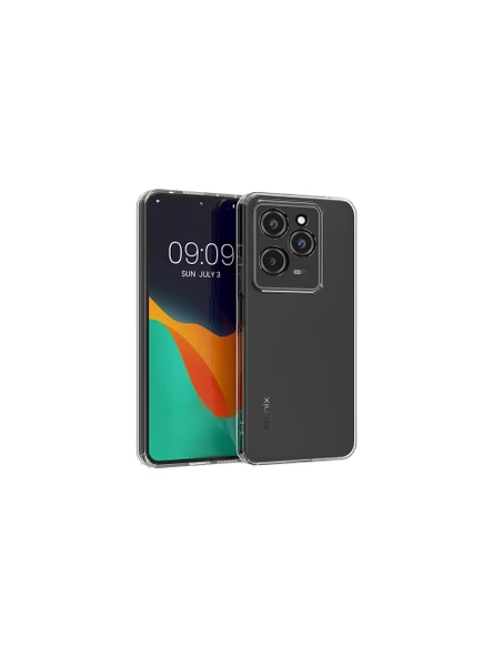 İnfinix Hot 40 Pro Premium Şeffaf Silikon Kılıf