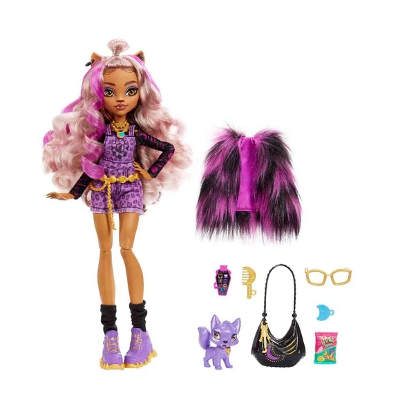 Monster High Ana Karakter Bebekler HHK52 - Clawdeen Wolf