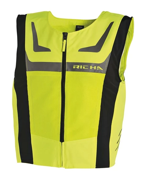 RICHA SAFETY MESH YELEK, SARI FLUO