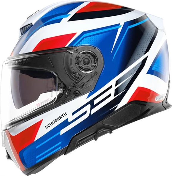 SCHUBERTH S3 STORM BLUE KAPALI MOTOSİKLET KASKI