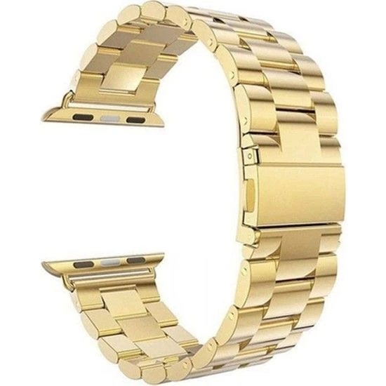 Gpack Apple Watch 10 46mm Kordon Metal Sıralı Kordon - Resim 6