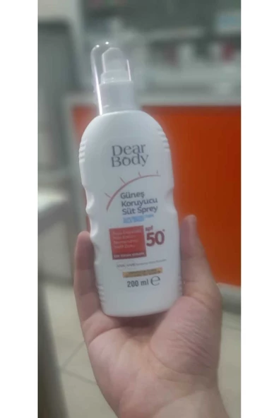 dearshop Dear Body Spf 30 Güneş Koruyucu Sprey Süt 200 ml