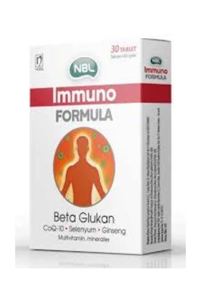 immuno   Nbl Immuno Formula Selenyum & Beta Glukan 30 Tablet