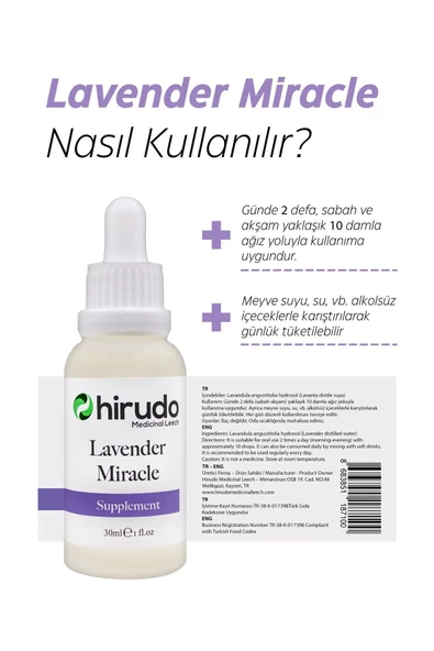 Hirudo Medicinal Leech   Lavender Miracle - 2
