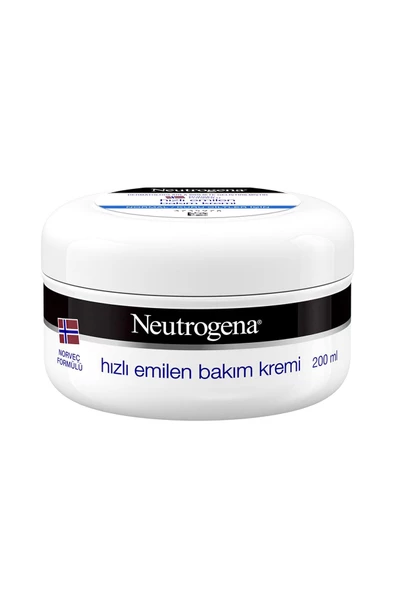 Neutrogena   Norveç Formülü Hızlı Emilen Bakım Kremi 200 ml - 2